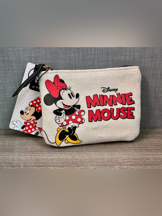 Disney Accessories - Disney Minnie Mouse Canvas Coin Purse